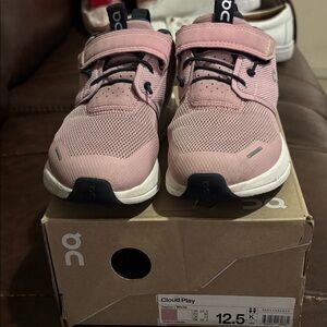 On  Cloud Running Kids Cloud Play Pink Sneakers